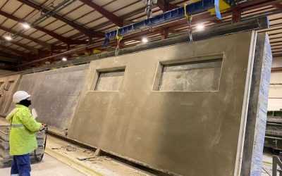 Mesa basculante para paneles de hormigón