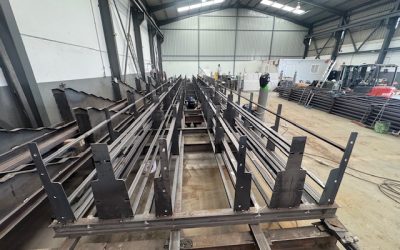 Pista universal pretensada de 700 toneladas en PN PRECAST