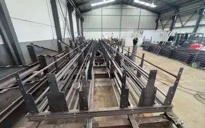 Pista universal pretensada de 700 toneladas en PN PRECAST